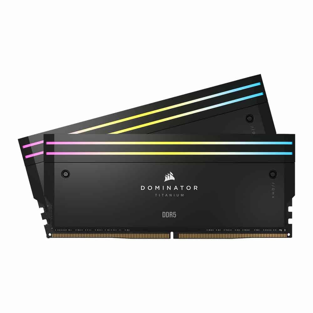 (image for) Corsair DOMINATOR Titanium RGB Black 32GB 7200MHz DDR5 Memory Kit